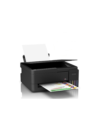 Epson Ecotank L3350 Wi-fi + Tarayıcı + Fotokopi Renkli Çok Fonksiyonlu Tanklı Yazıcı C11cl62413 + Siyah Mürekkep