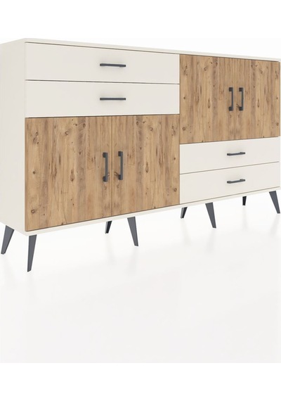 Arges Konsol 3 Raflı 4 Çekmeceli 4 Kapaklı 176x30x99 Aytaşı-çam/aytaşı Atlas Çam/aytası - Aytası Arges Konsol 3 Raflı 4 Çekmeceli 4 Kapaklı 176x30x99 Aytaşı-çam/aytaşı Atlas Çam/aytası - Aytası