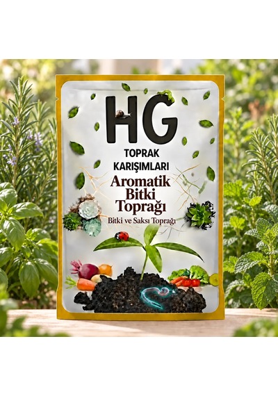 Hg Aromatik Bitkiler İçin Saksı Toprağı 20 LT