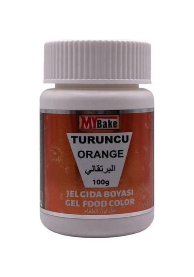 My Bake Jel Gıda Boyası Turuncu 100 G
