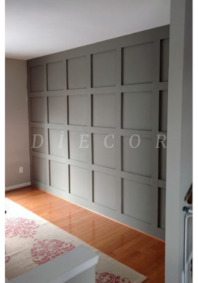 Diecor Dekoratif Boyanabilir 5 Adet 6 Cm Polistren Duvar Çıtası Beyaz 6 Cm Model:xa190