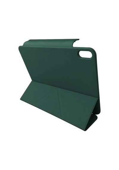 Uryport Apple Uyumlu iPad 2025 10.9 10.nesil A16 Edz Manyetik Standlı Tablet Kılıfı - Koyu Yeşil Diğer