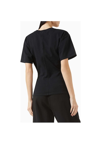 Banana Cici Eero Cinched T-shirt - Beyaz - Pamuklu Premium Kumaş İle Şık Tasarım Siyah