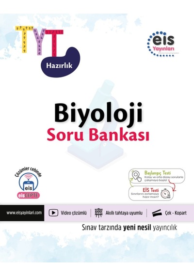 Eis Yayınları Tyt Hazırlık Biyoloji Soru Bankası P-189158
