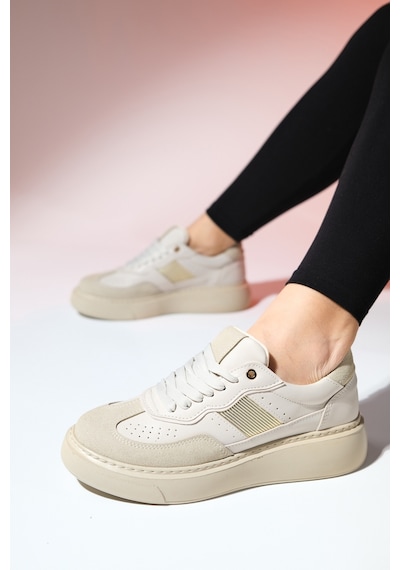 Luvishoes Beıce Bej Kadın Spor Ayakkabı Bej