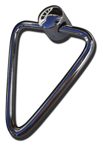 Çağlayan Metal Üçgen Sallama Kulp 4 Adet - Krom Krom