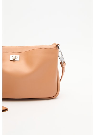 Manuka Arte Mini Baget Çanta Camel Camel