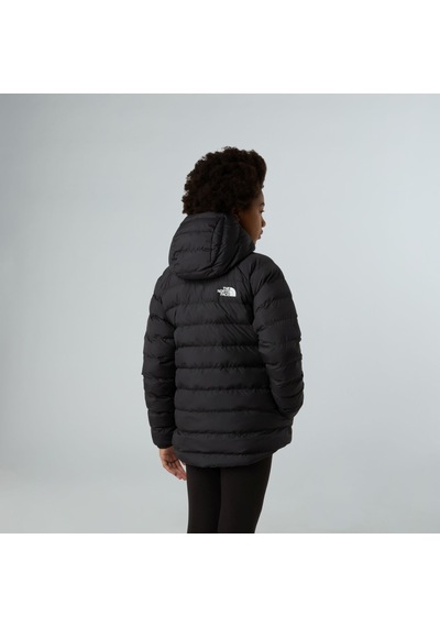 The North Face Perrıto Kapşonlu İki Tafaflı Kız Çocuk Ceketi Nf0a88uewoo1 Siyah