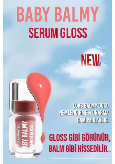 Pastel Show By Baby Balm Serum Gloss 34 Vibe Dudak Parlatıcısı 34