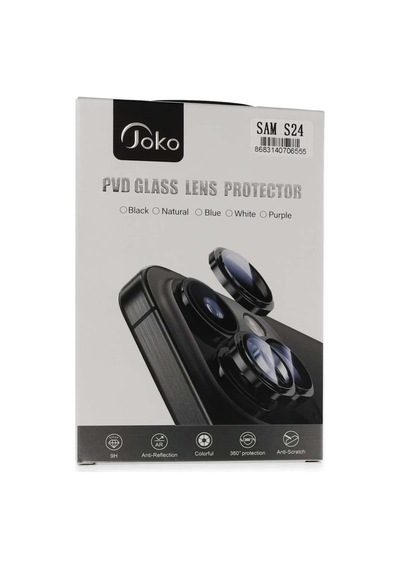 Galaxy S24 Pvd Metal Kamera Lens - Siyah Diğer