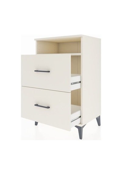 Hyperion Komodin Tek Raflı 2 Çekmeceli 60x44x96 Aytaşı-aytaşı Aytaşı