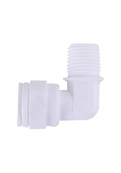 Membran Filtre Kabı Dirseği 1/8" Dış Diş Su Arıtma Cihazı 5'li