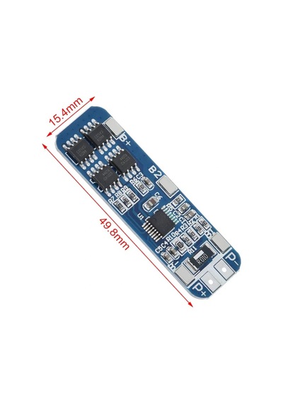 3s 10a Bms 12v 18650 Li-ion Koruma Devresi