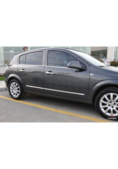 S-Dizayn  Opel Astra H Hb Kapı Koruma Çıtası Krom 2004 Üzeri