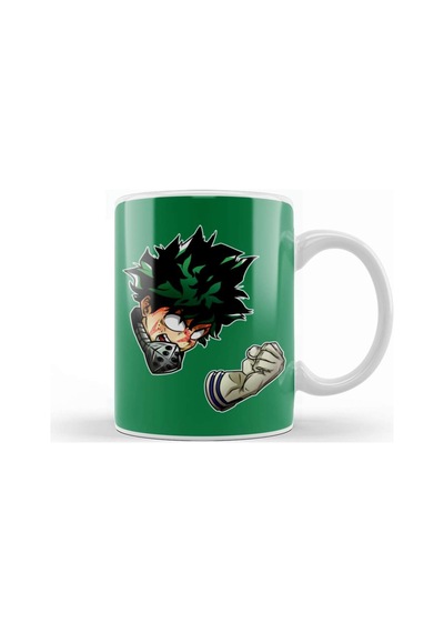 Boku No Hero Academia Midoriya Faces Kupa Bardak Porselen Karışık