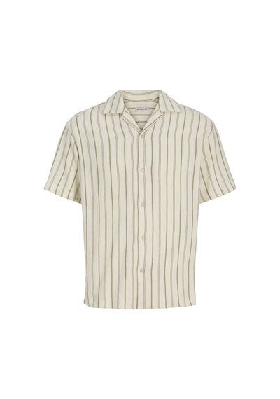Jack & Jones Erkek Resort Yaka Kisa Kollu Gömlek - Coba - 12294078 Cedar