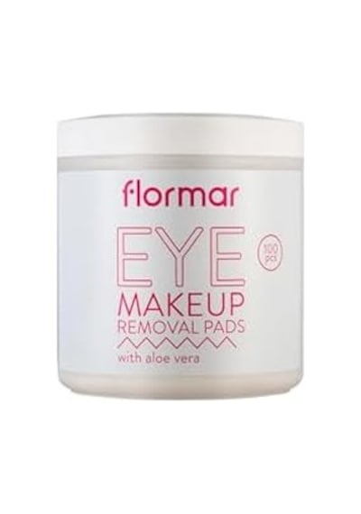 Aloe Özü & Gliserin İçeren 100'lü Pratik Göz Makyajı Temizleme Pedi
