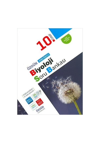 Özgün 10.Sınıf Biyoloji Konu Özetli Soru Bankası