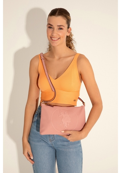 U.S. Polo Assn. Kadın Koyu Pudra Çapraz Çanta 50293678-VR217