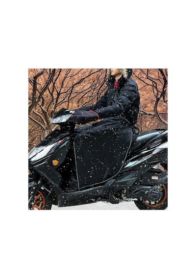 Xmlbayiciniz Bundera Scooter Diz Koruma Örtüsü Yağmur Soğuk Rüzgar Önleyici Rüzgarlık Motorsiklet Dizlik Genel