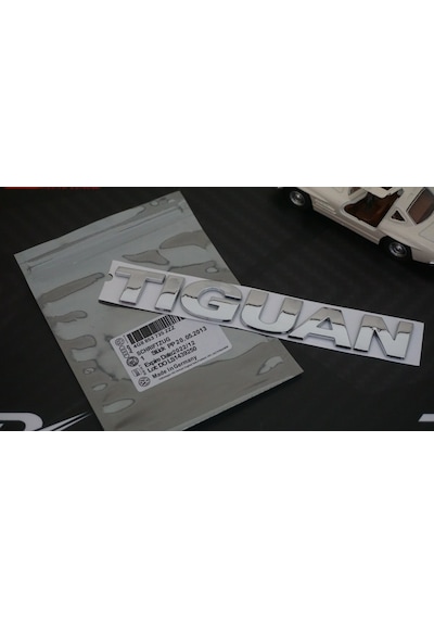 Volkswagen Tiguan Bagaj 3M 3D Krom Abs Logo Amblem