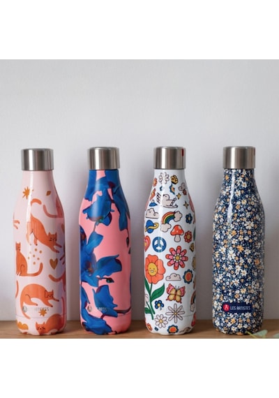 Les Artistes Paris Isı Yalıtımlı Çelik Termos 500ml Hawaii Çok Renkli