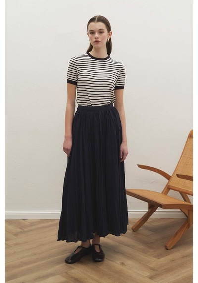 Hooopstore Boho Crash Lacivert Etek