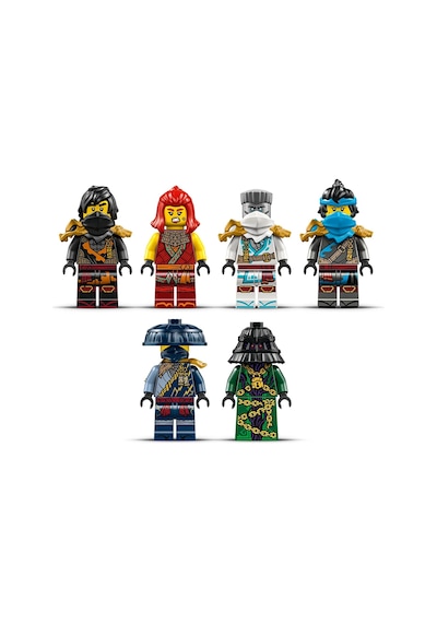 LEGO® NINJAGO® Tapınak Ödülü 71848 - 14 Yaş ve Üzeri için Cole Dahil 6 Minifigür İçeren Yaratıcı Oyuncak Yapım Seti (2387 Parça)