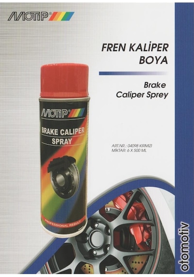 Motip Parlak Mavi Isıya Dayanıklı Kaliper Sprey Boya 400 ML