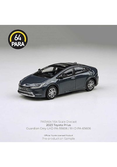 Para64 Toyota Prius 2023 Guardian Grey Pa-55606 Çok Renkli