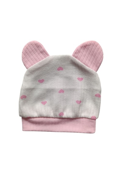 Kız Bebek Zıbın, Hastane Çıkışı Çocuk Penye Tavşanlı 3 Lü Set Pembe