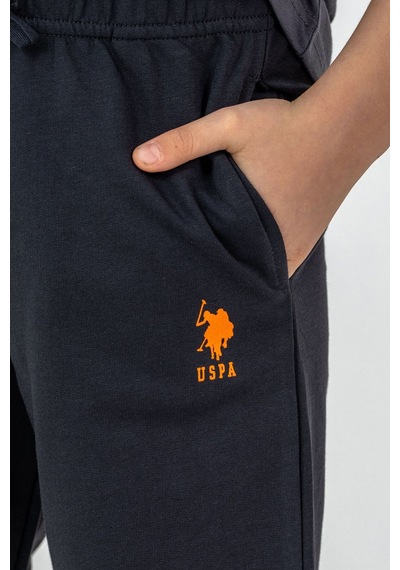 U.s. Polo Assn. Erkek Çocuk Gri Bermuda Takım Us2430-c-v2 Gri