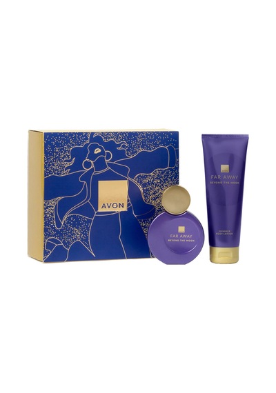 Avon Far Away Beyond The Moon Kadın Parfüm EDP 50 ML + Vücut Losyonu 125 ML