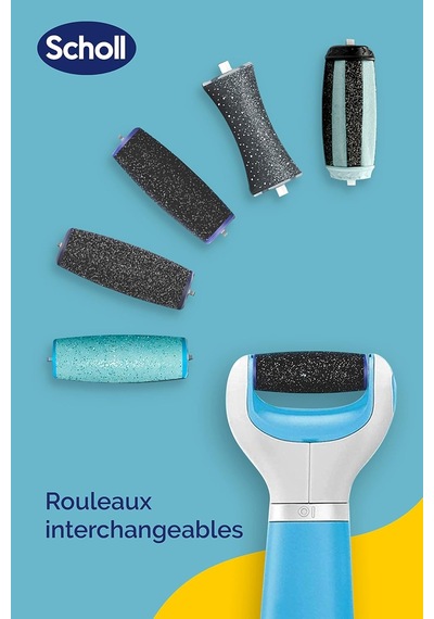 Scholl Scholl Velvet Smooth Express Pedi Crystal Diamonds Ekstra Soyma Taneciği 2 Yedek Rulo