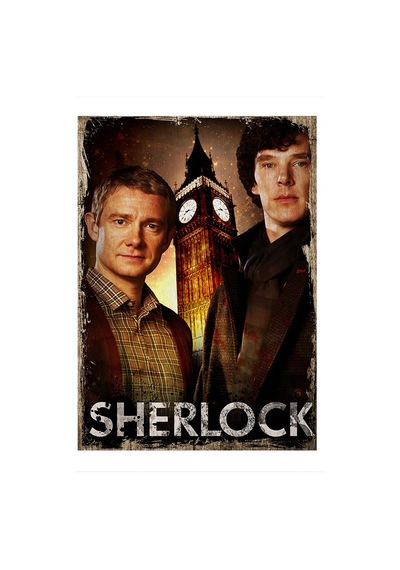 Bedeko Sherlock Art Mdf Tablo 25 Cm X 35 Cm