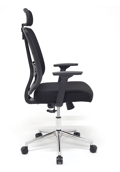 Zeon Büro Ofis Sistemleri // Comfort Black Krom Ofis Koltuğu Makam Koltuğu Çalışma Koltuğu Siyah Zeon Büro Ofis Sistemleri // Comfort Black Krom Ofis Koltuğu Makam Koltuğu Çalışma Koltuğu Siyah