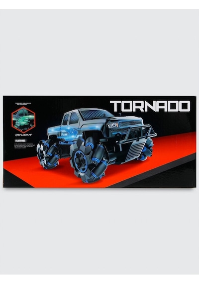 Tornado Akrobat Off-road Mavi Araba , Uzaktan Kumandalı Full Fonksiyon Şarjlı 1:15 2.4ghz Genel