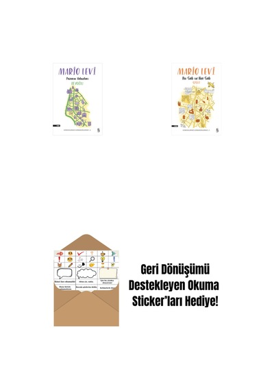 Pazarın Yalnızları Beyoğlu + Bu Salı Ve Her Salı Şişli + Okuma Sticker'ları