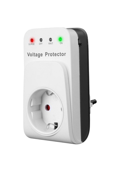 15a 3520w Akım Korumalı Tekli Priz Aşırı Yüksek Gerilim Koruma Dijital Göstergeli