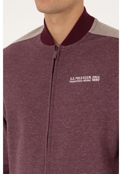 U.s. Polo Assn. Erkek Plum Hırka Örme 50315820-vr177 New Plum