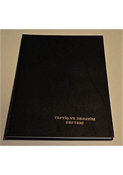 Dilman Teftiş Defteri Ciltli 96 Yp