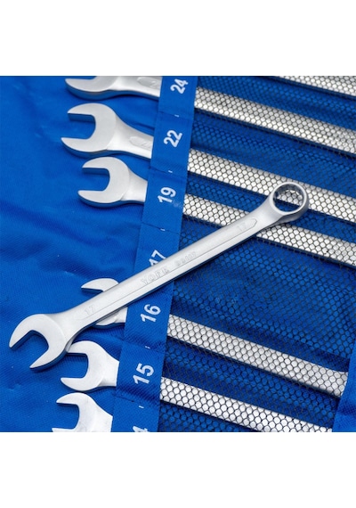6111 Kombine Anahtar Takımı 8-32 Mm 14 Parça Bez Çantalı