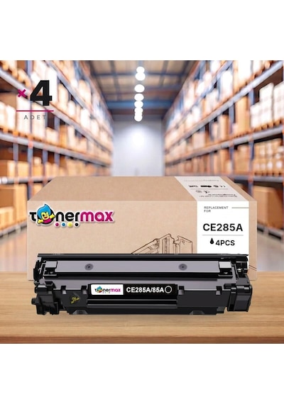 Hp Laserjet Pro M1212nf Muadil Toner Çipli Ce285a 4'lü 1.600 Sayfa
