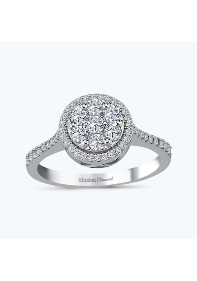 Altınbaş Pırlanta Bouquet Yüzük Erm631-14k Beyaz
