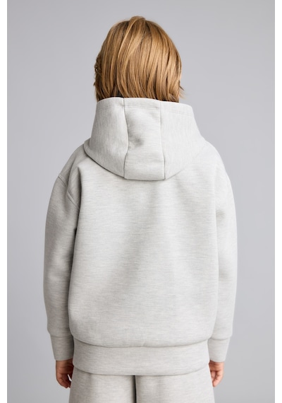 Defacto Fermuarlı Kapüşonlu Basic Sweatshirt Hırka Erkek Çocuk I3124a826augr210 Gri-gr210