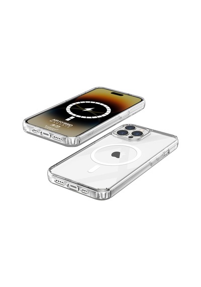 Buff Apple Uyumlu iPhone 14 Pro Magsafe Air Hybrid Kılıf