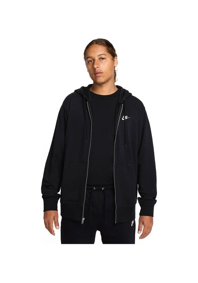 Nike Club French Terry Fz Hoodie Siyah Erkek Sweatshirt Fn3884-010