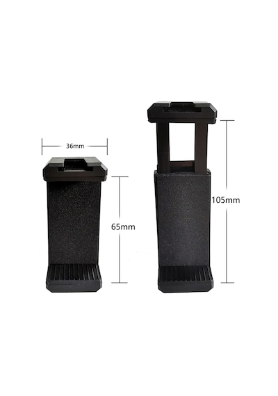 Ayex Ax-sp01 Telefon Tutucu Tripod, Monopod Ve 1/4" Vidalı Sabitleyiciler İle Uyumlu, Hotshoe Girişli