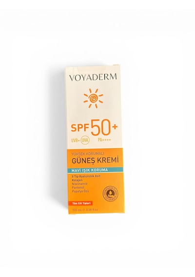 Güneş Kremi Spf50 100 Ml Voyaderm