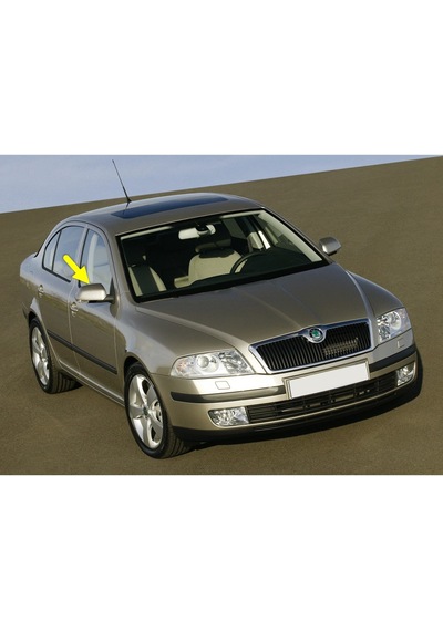 Skoda Octavia 2 A5 2005-2008 Sağ Dış Dikiz Ayna Kapağı 1Z0857538A